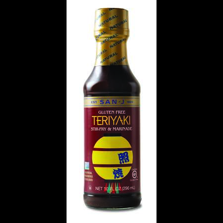 SAN-J INTERNATIONAL San-J Gluten Free Teriyaki Sauce 10 oz., PK36 075810112205